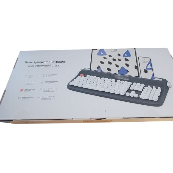 Accto Retro Bluetooth Keyboard - Picture 5 of 6